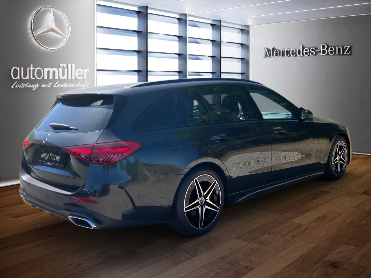 Fahrzeugabbildung Mercedes-Benz C 180 T AMG+EDITION+NIGHT+STANDHEIZ+LENKRADH+360