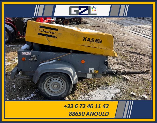 Atlas Copco XAS 37 KD *ACCIDENTE*DAMAGED*UNFALL*