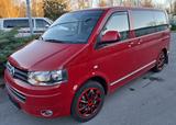 Volkswagen T5 Multivan 2.0TDI  Highline *AHK  *TÜV-NEU! - rote Volkswagen T5 Multivan