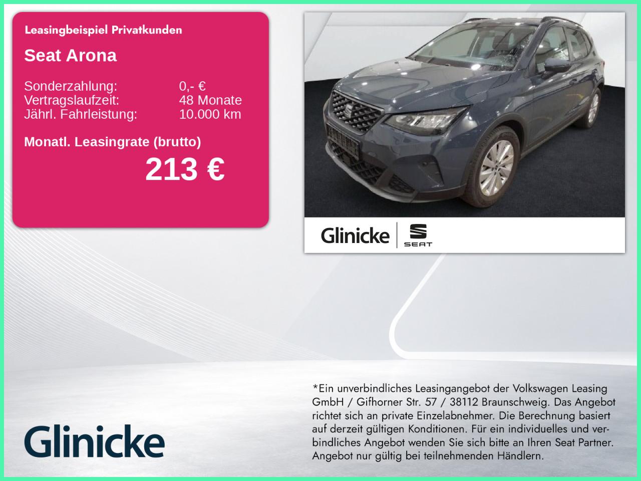 Seat Arona Style 1.0 TSI DSG KAM Navi ACC Sitzhzg. LE