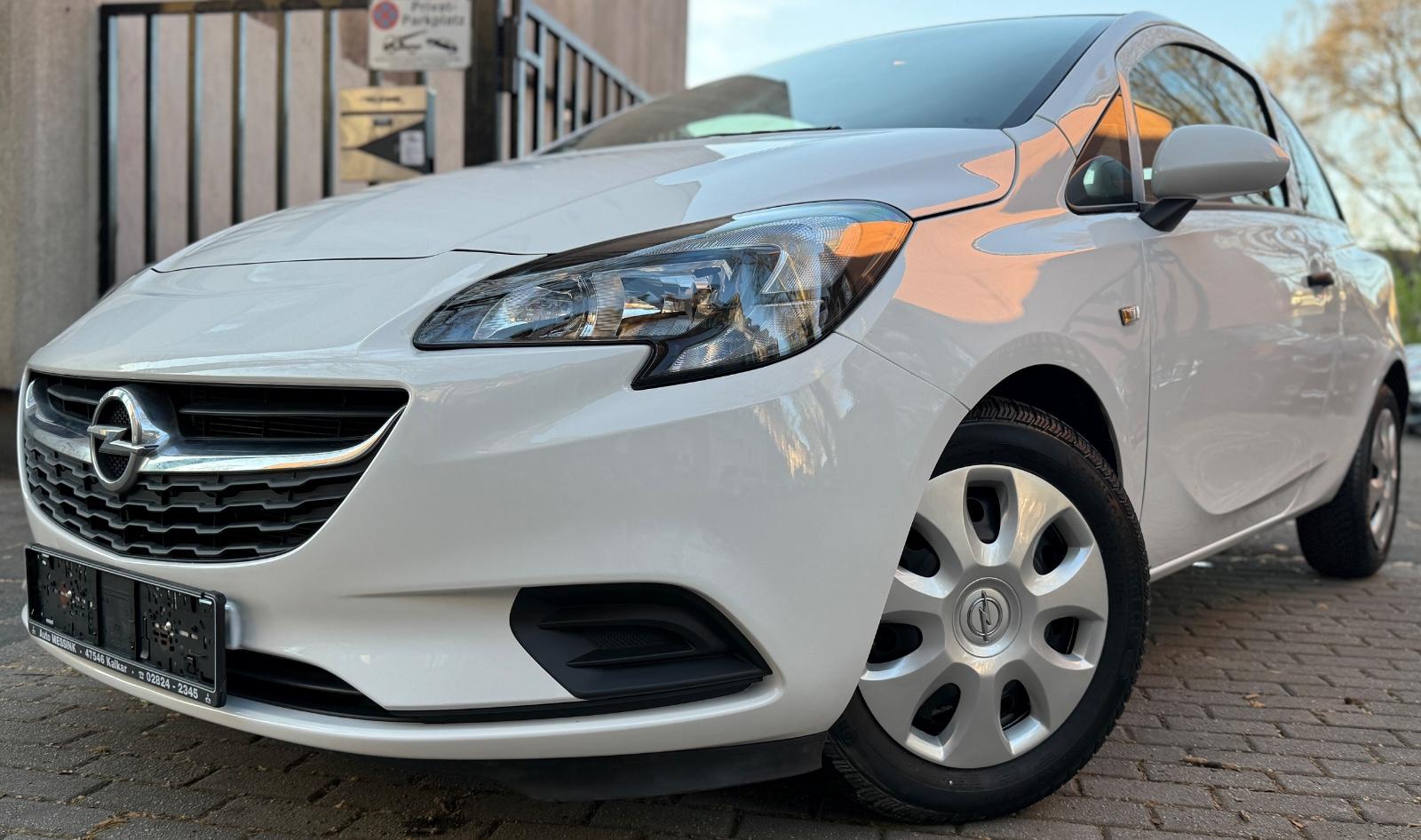 Opel Corsa E 2HD Klima Bluetooth HSA Tüv Neu Garantie