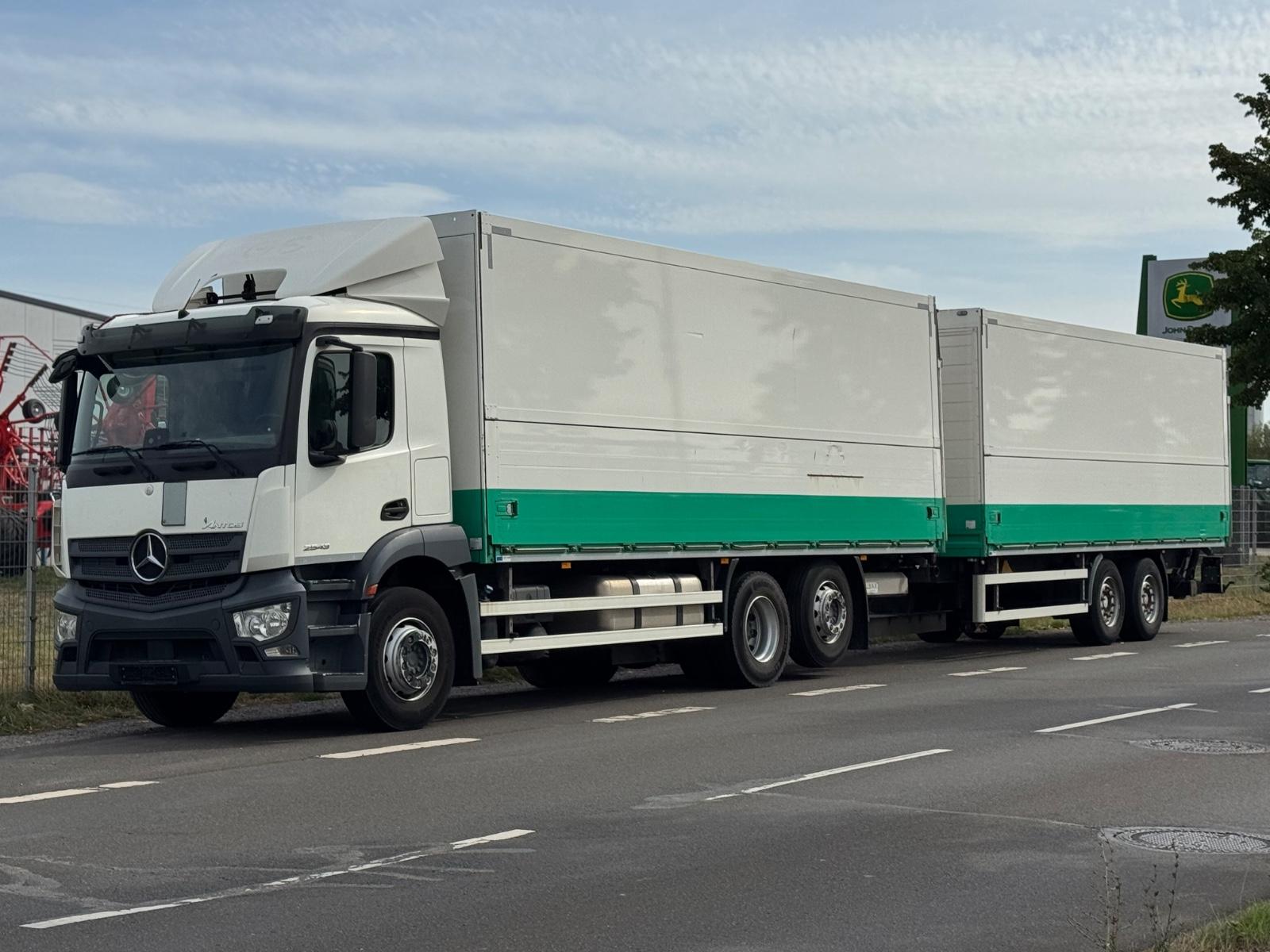 Mercedes-Benz ANTOS 2543 L/ 2 x LBW / LENKACHSE / KOMPLETTZUG