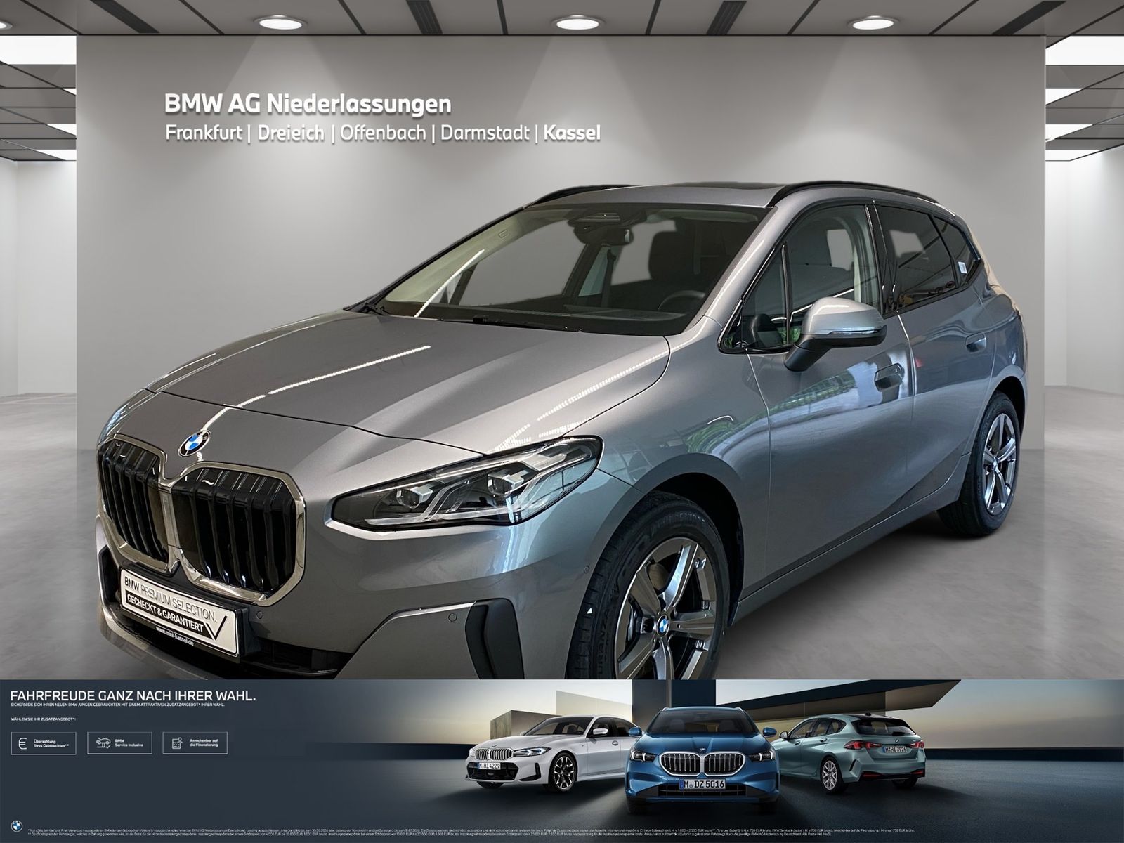 BMW 220d AHK Kamera Pano.Dach LED Sitzheizung Alarm