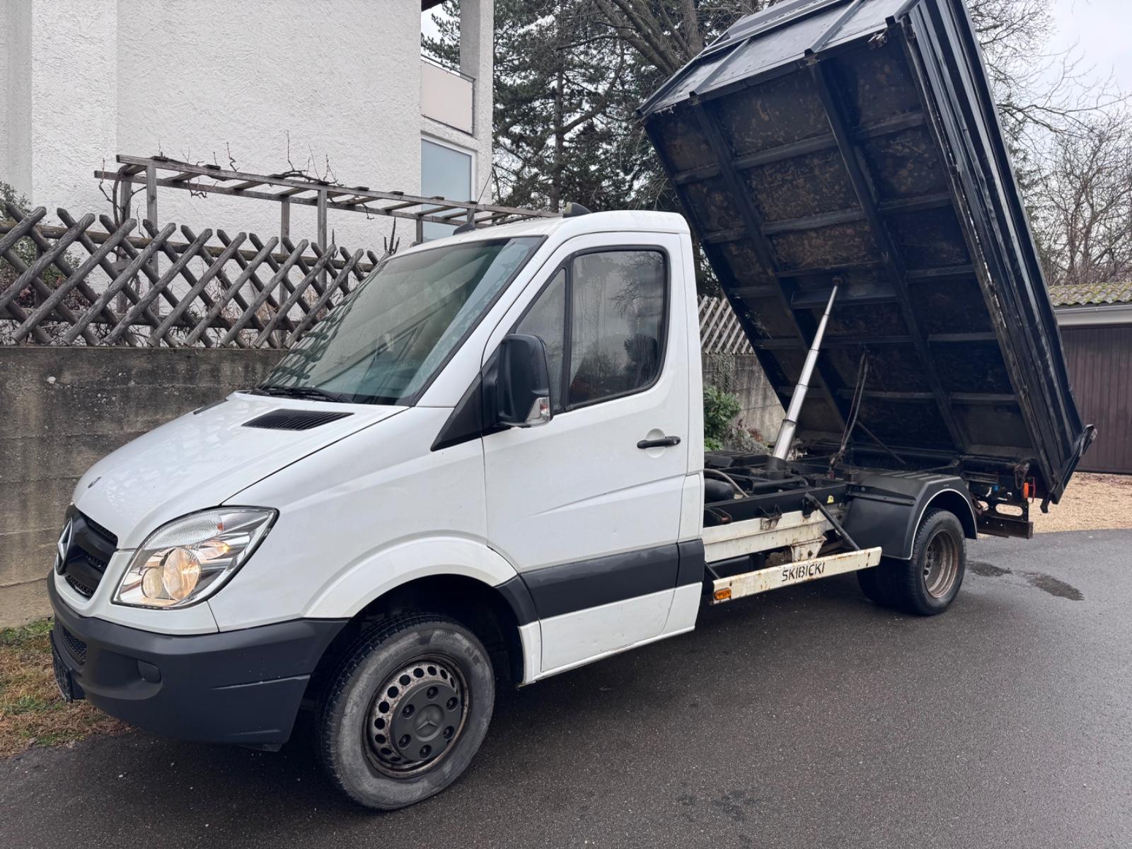 Mercedes-Benz Sprinter 516 3seitenkipper hohe Bordwände TüvNeu