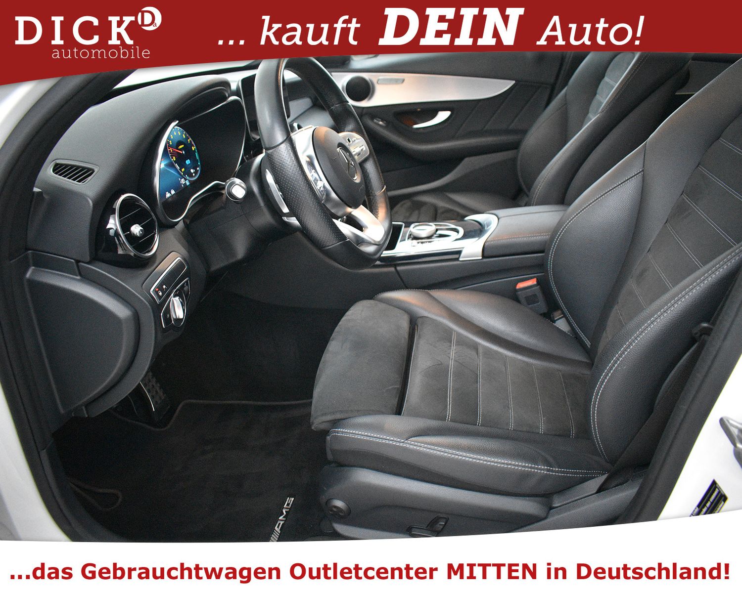 Fahrzeugabbildung Mercedes-Benz C300e T 2X AMG Line WIDESC+ALCANT+LED+STDHZ+ACC+