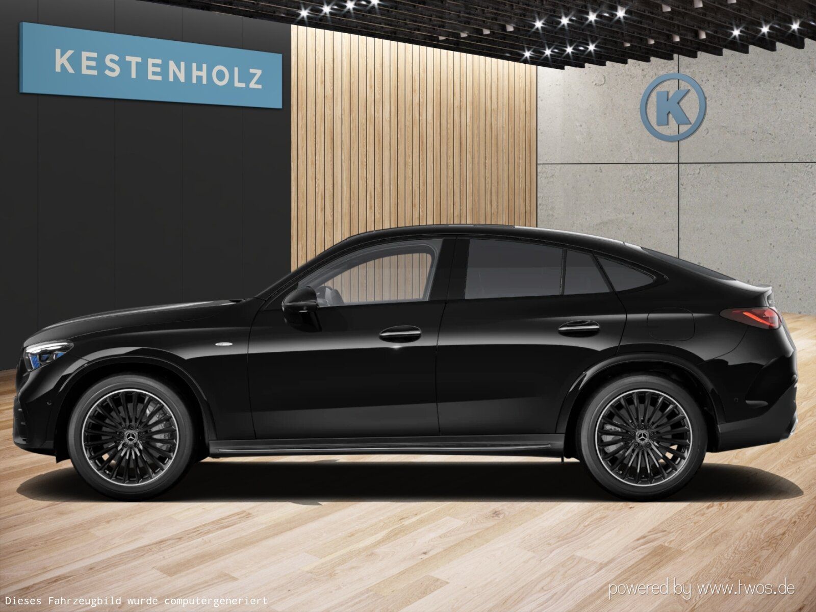 Mercedes-Benz GLC 300 de 4M Coupé AMG NIGTH MEMO PANO 360° foto 5