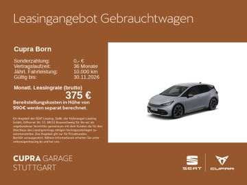 Cupra Born 170kW