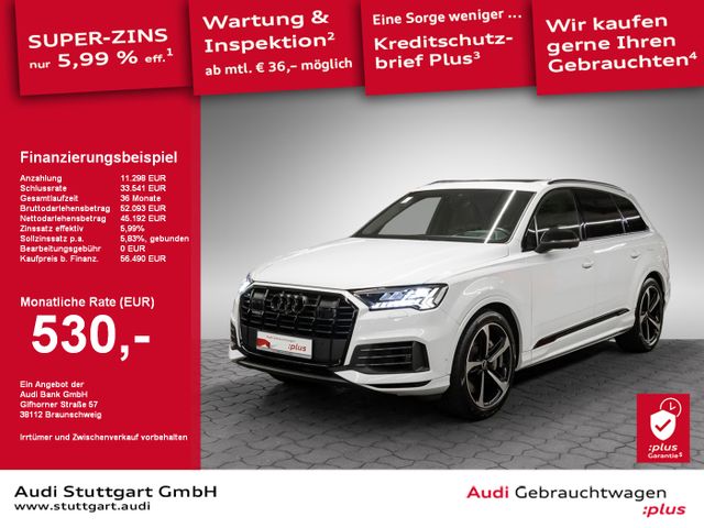 Audi Q7 55 TFSI e quattro S line Matrix AIR Pano AHK