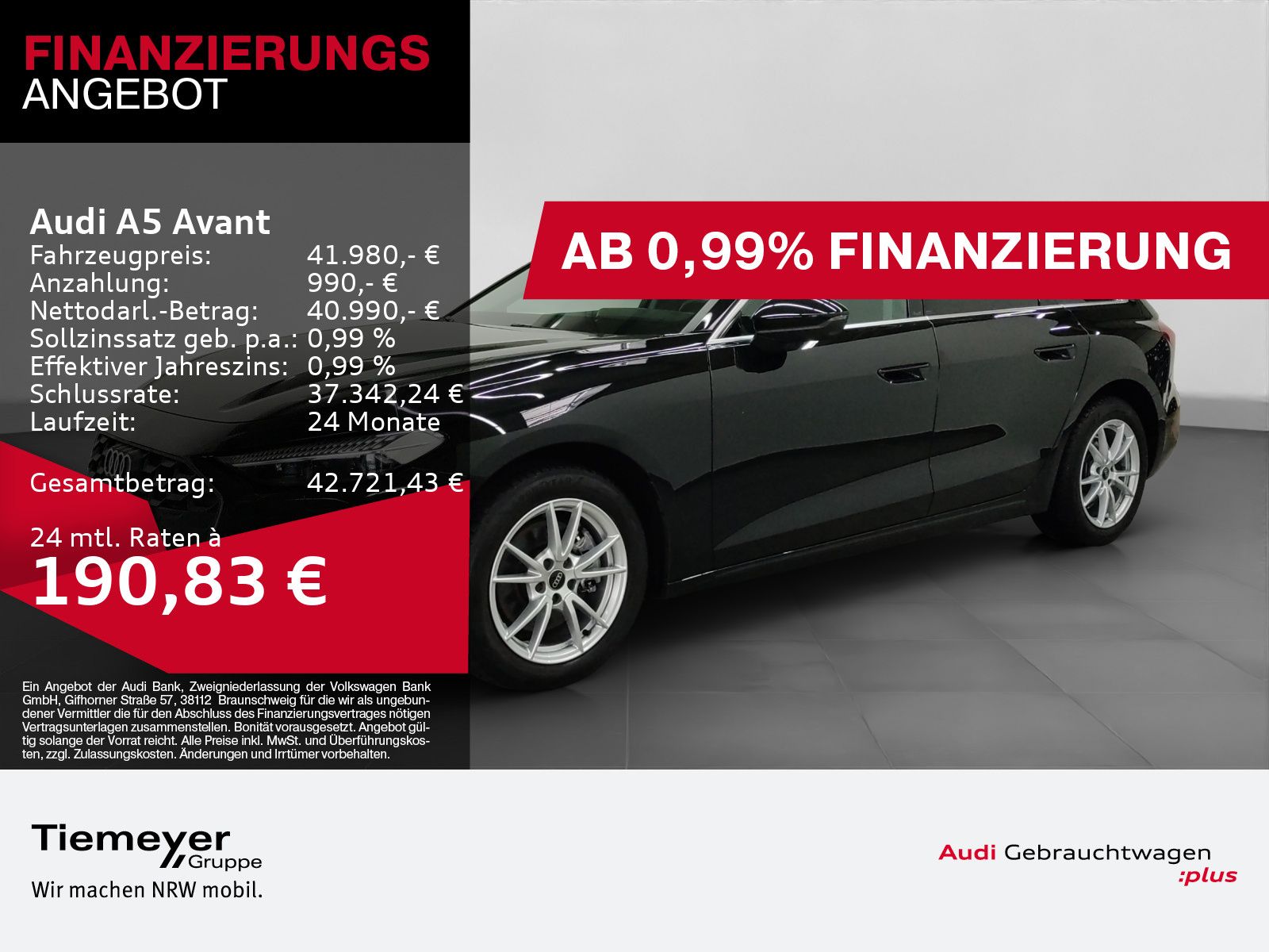 Audi A5 Avant TFSI Q LEDER BF-DISPLAY AHK MATRIX
