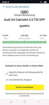 Audi A4 Cabrio 3 Liter TDI S-Line Tausch g... - Audi Cabriolet: TDI