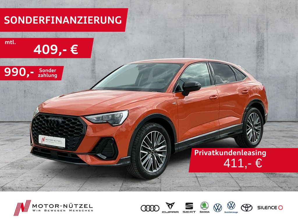Audi Q3 Sportback 35 TFSI S-TR S-LINE 5JG+LED+NAV+AHK
