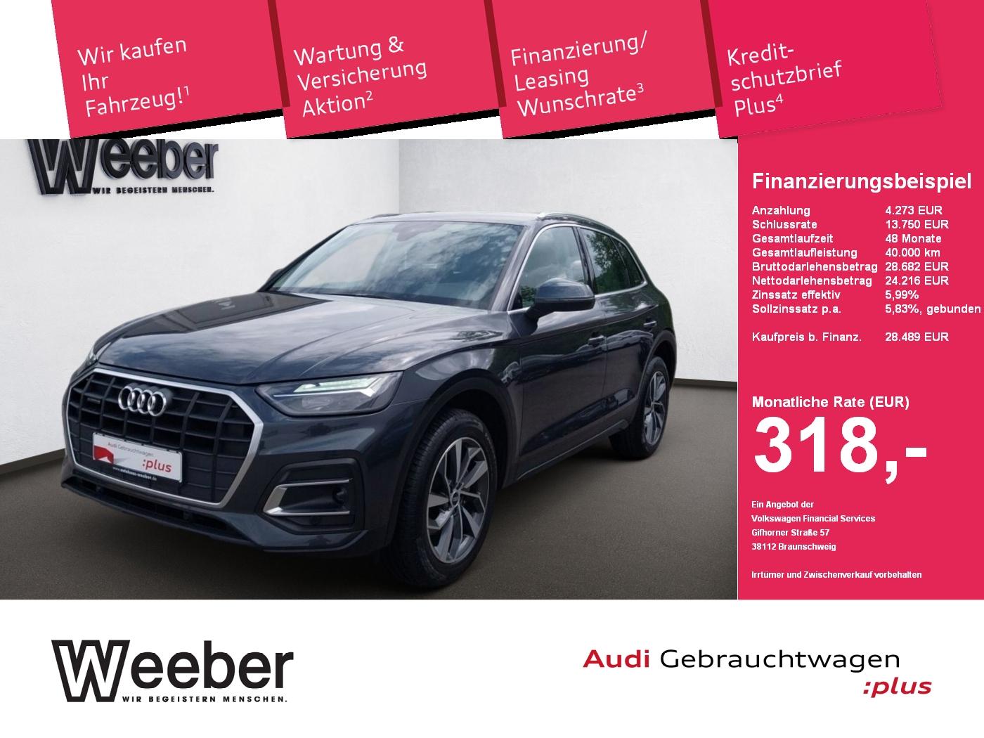 Audi Q5 quattro *AHK*LED*NAVI*KAMERA*SHZ*19ZOLL LM*
