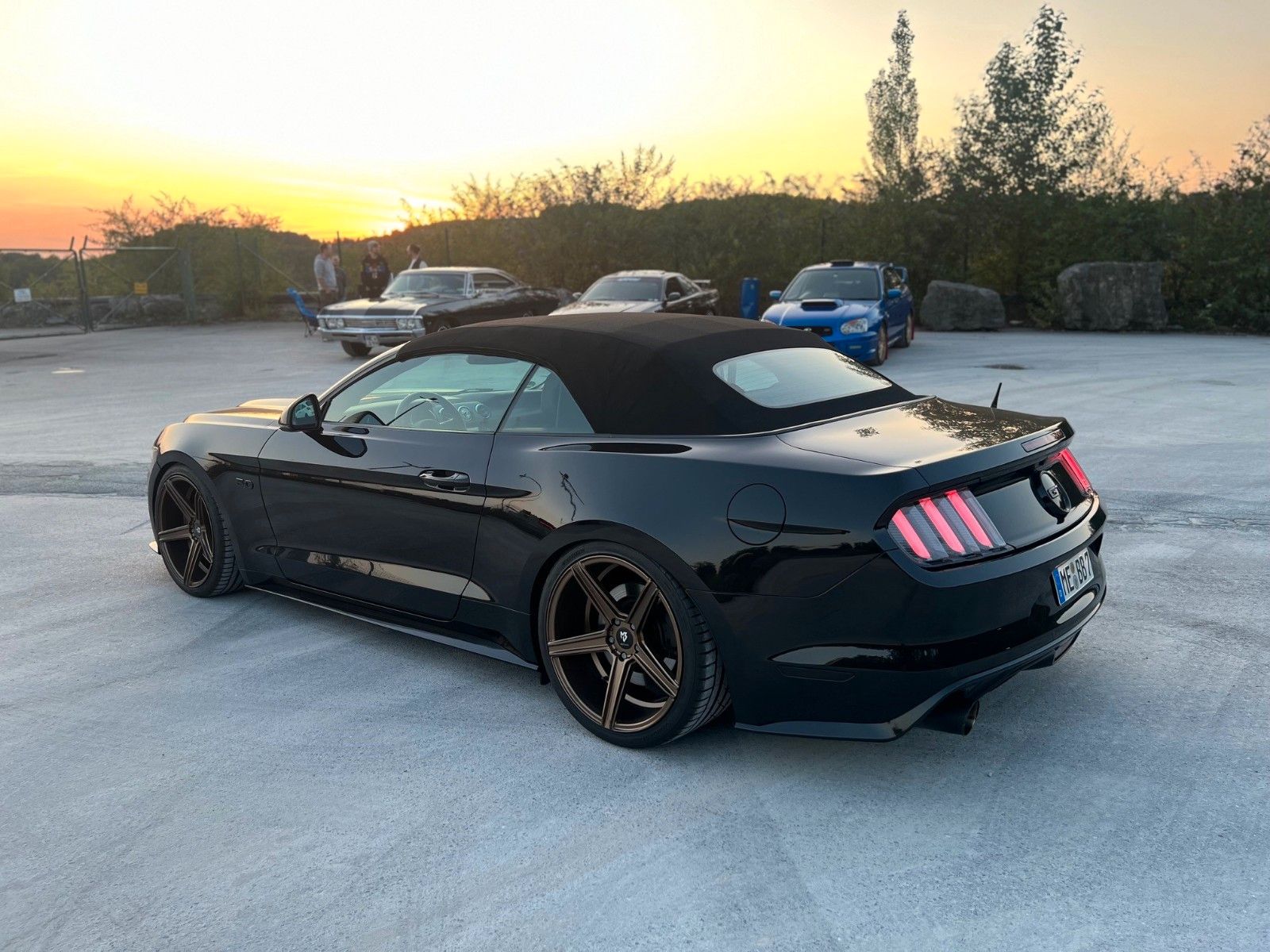 Fahrzeugabbildung Ford Mustang GT Cabrio V8-Neuwertig-20Zoll-FOX-Deutsc