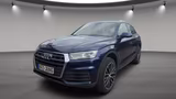 Audi Q5 quattro*Navi*Tempomat*Leder*Audi connect - blaue Audi Q5