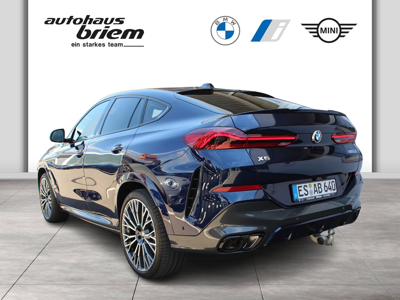 BMW X6 M60i xDrive M Sport PANO AHK SITZBELÜF SKY LO