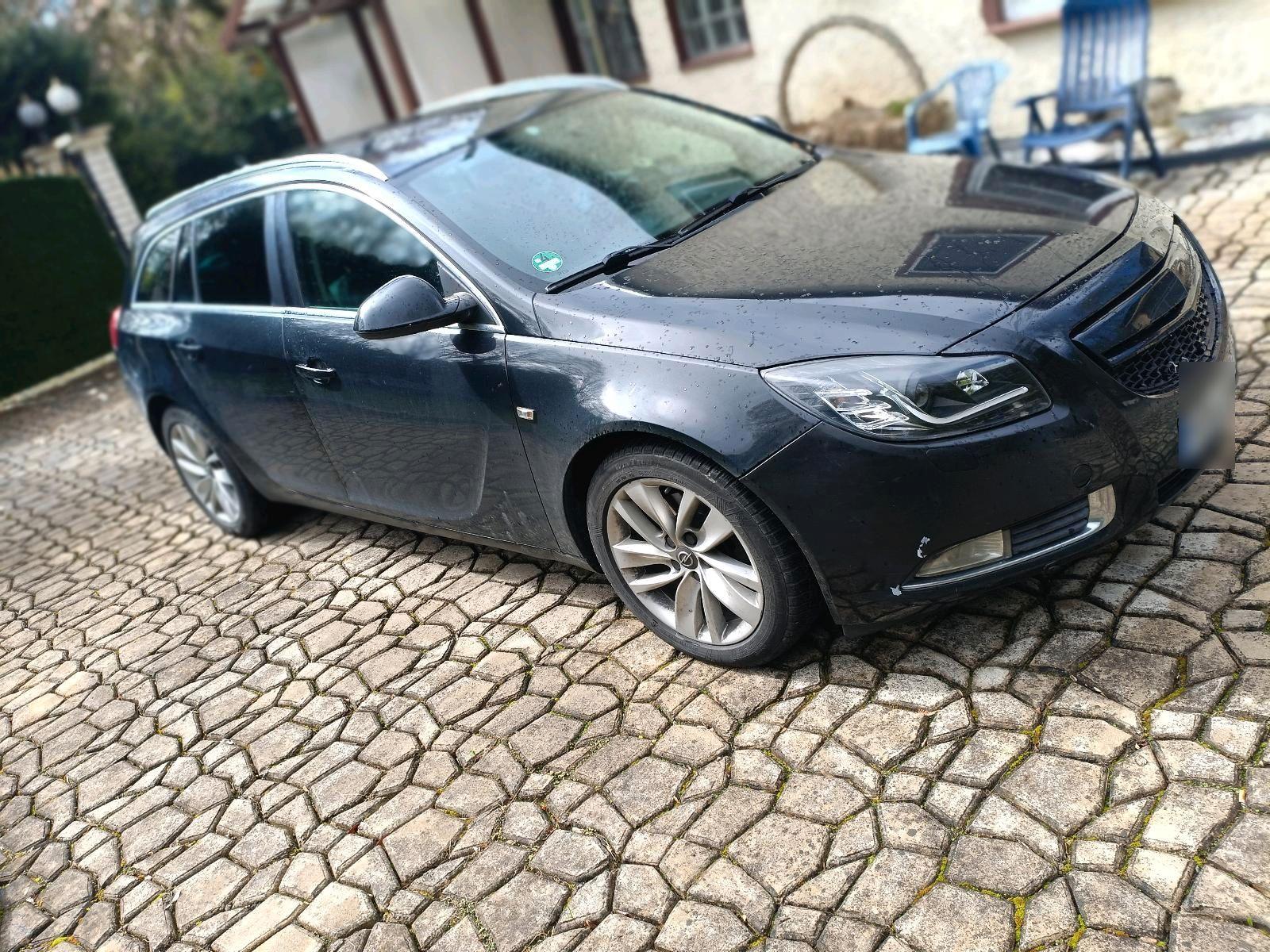 Opel Insignia 2012 — rear view