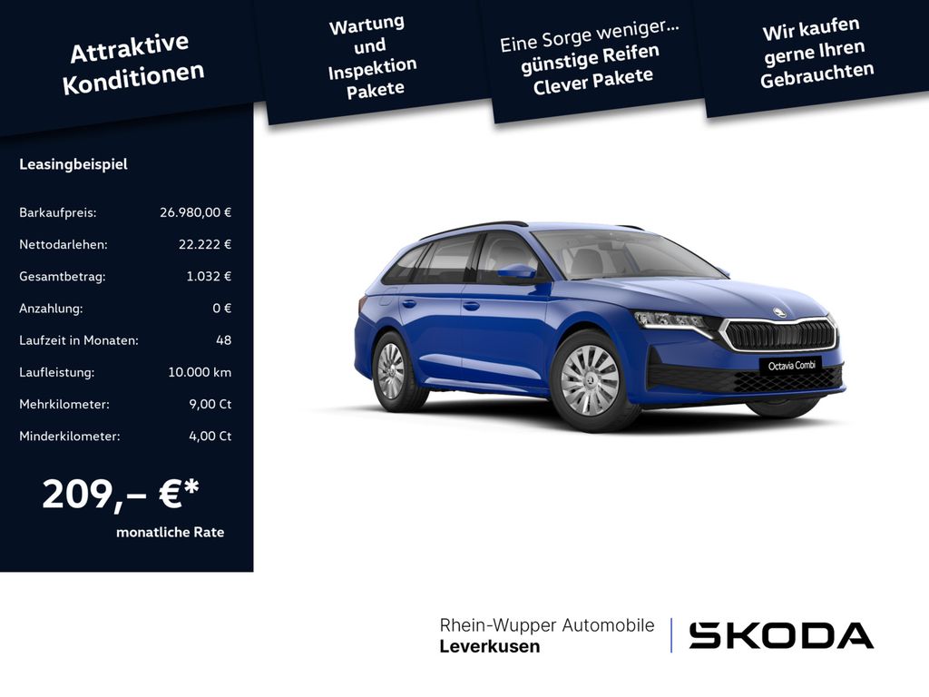 Octavia Combi TSI Essence LED VIRT APP-CONNECT