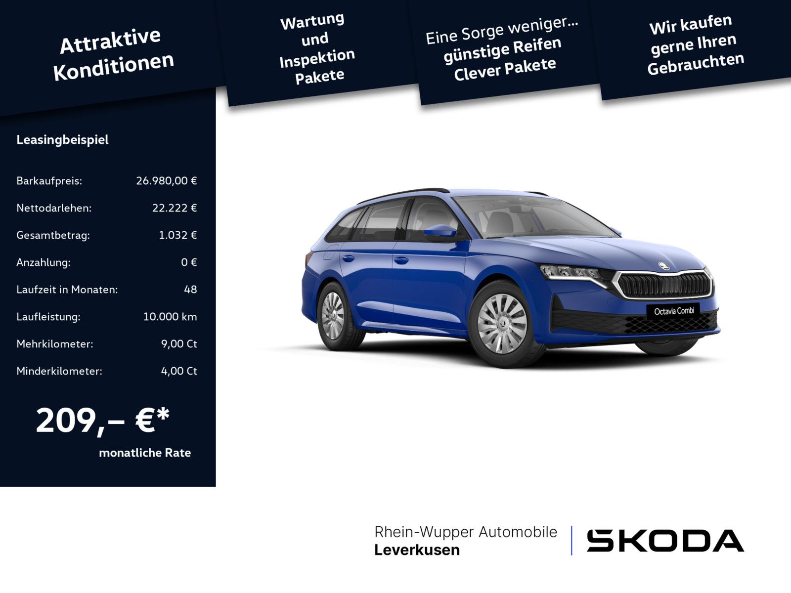 Skoda Octavia Combi TSI Essence LED VIRT APP-CONNECT