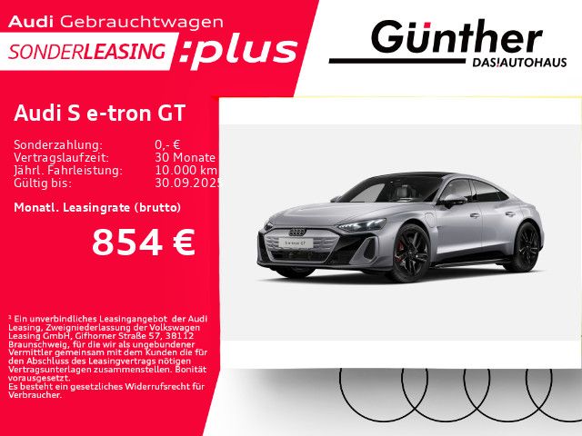 Audi S e-tron GT +ALLRADLENKUNG+SITZBELÜFTUNG+UMGEBUN