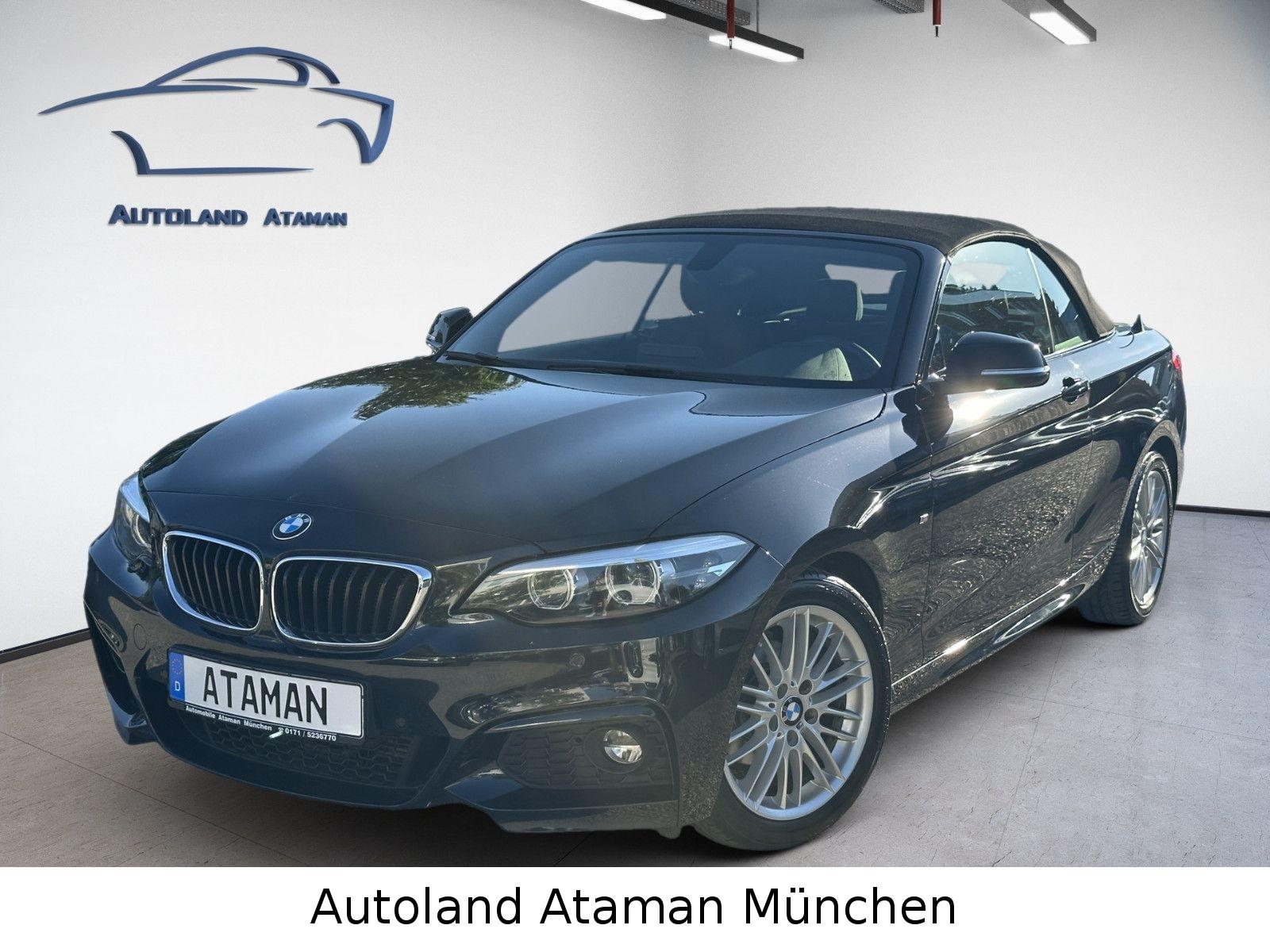 BMW 218d  Cabrio *M Sport Paket* Steptr./Navi/Alcant