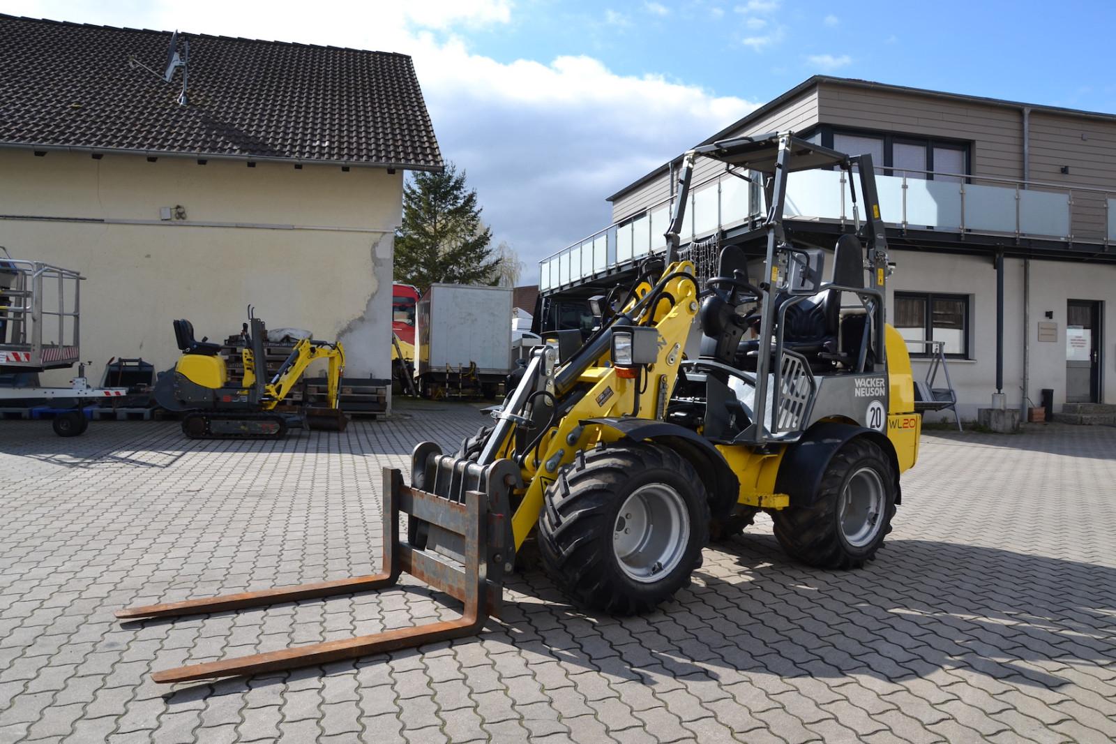 Wacker Neuson WL20  Gabel + Schaufel