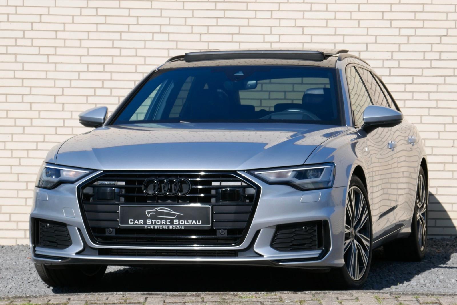 Audi A6 3.0 S-LINE BLACK Pano HuD Leder Memory 20", миниатюра 4