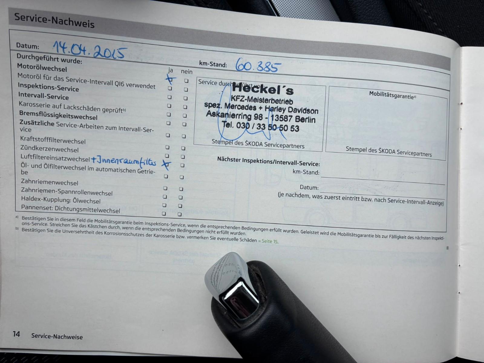 Skoda Octavia 2013 — photo 21