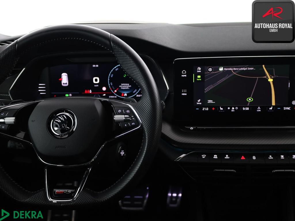 Skoda Octavia 2023 г. Чёрный, пробег 57858 км