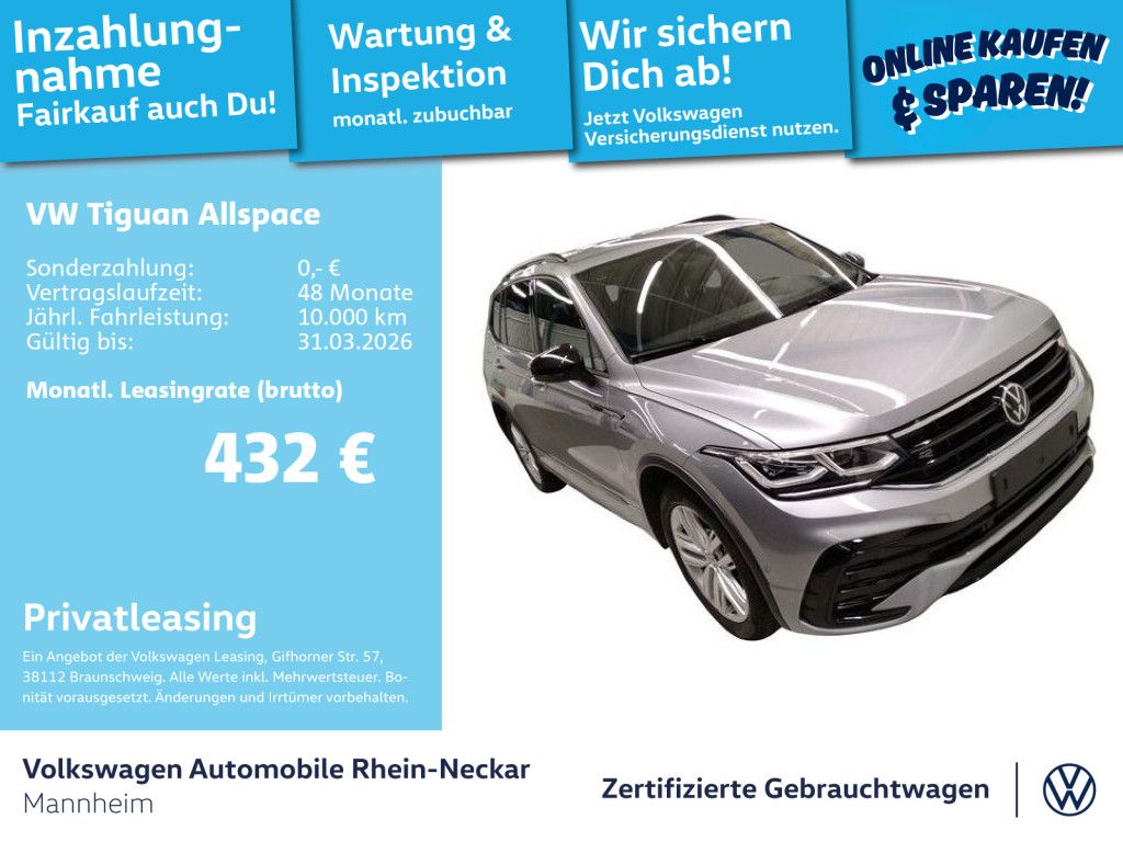 Tiguan Allspace 2.0 TSI R-Line DSG GAR 2029 7-Si