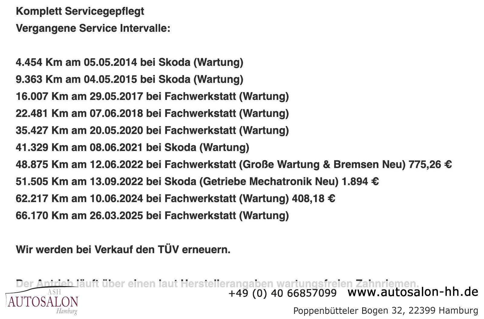 Skoda Octavia Ambition*2Vorb.Rentner*Servicegepf*Bi-Xe