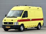 Volkswagen LT 35 2.8 TDI 158 PK lang Ambulance Rettungswage - VW LT mit Schiebetür