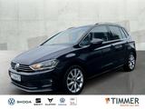 Volkswagen Golf VII Sportsvan Highline 1.4 TSI DSG *AHK*PAN - : Schwarz, Teilleder, mit Apple Carplay