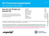 Volkswagen Polo GTI 2.0 TSI DSG BEATS+IQ-LIGHT+KAMERA+NAVI - Volkswagen Polo: Schwarz