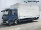 Mercedes-Benz Atego 818 L Pritsche+LBW, Klima, 2 x AHK - Mercedes-Benz Atego lbw