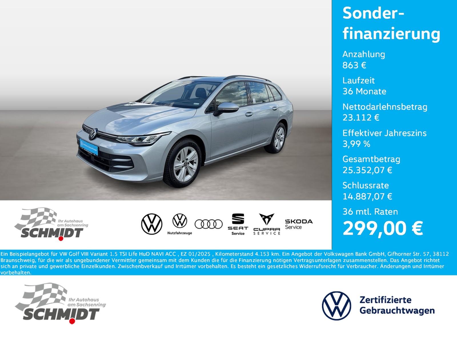 Volkswagen Golf VIII Variant 1.5 TSI Life HuD NAVI ACC