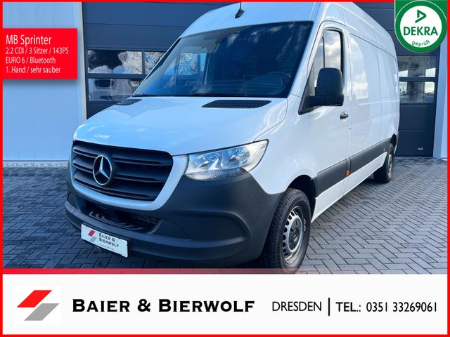 Mercedes-Benz Sprinter III Kasten 214 CDI FWD H2 L2 Klima 1. H