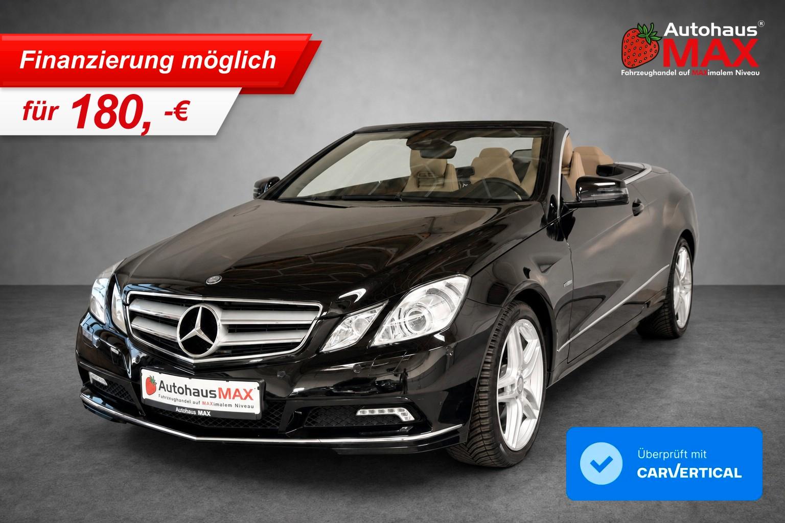 Mercedes-Benz E 200 CGI Cabrio~AMG~Memory~AirScarf~SZH~Tempo