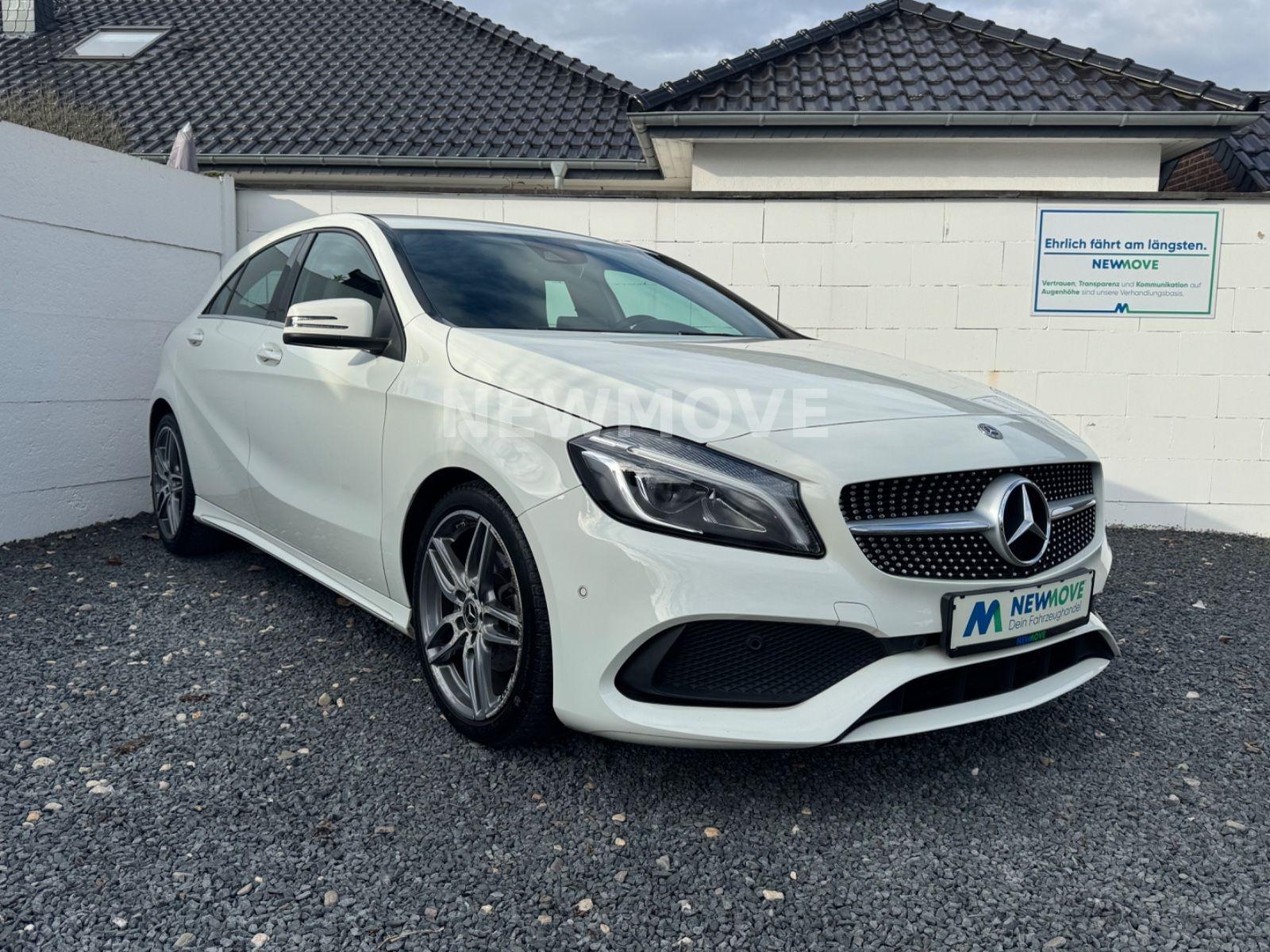 Mercedes-Benz A 180 AMG SHZ Navi Teil-Leder LED Totwinkel 18"