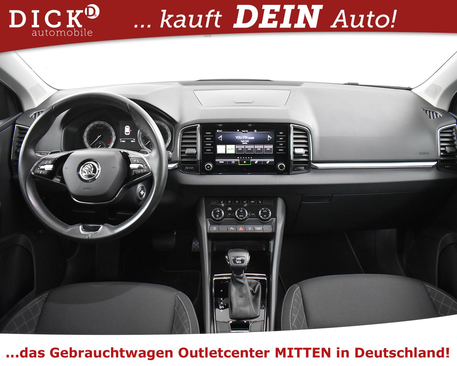 SKODA Karoq 2.0d DSG 4x4 Ambit PANOR+NAVI+KAM+SHZ+KEY+ - Image 11