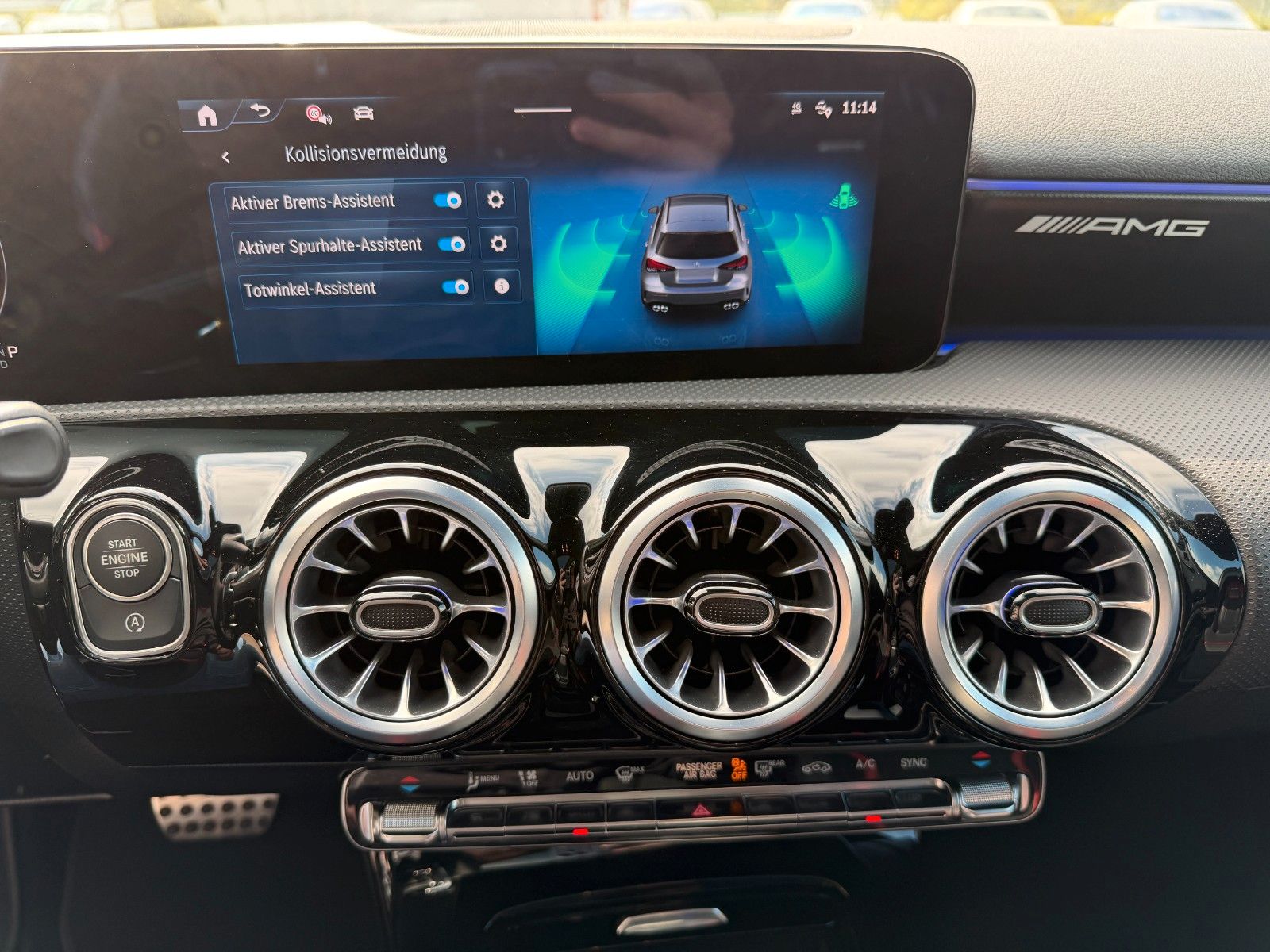 Fahrzeugabbildung Mercedes-Benz A 45 S AMG 4M AERO+PERFSITZE+BURM+PANO+360°+MBEA