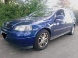 Opel Astra Kombi G 1,6 blau mit TÜV - Opel Astra aus 2003: Kombi