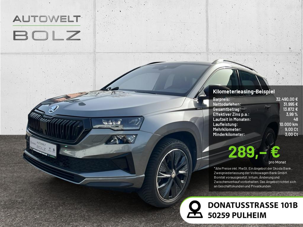 Skoda Karoq 1.5 TSI Sportline ACC NAVI KAMERA AHK PANO