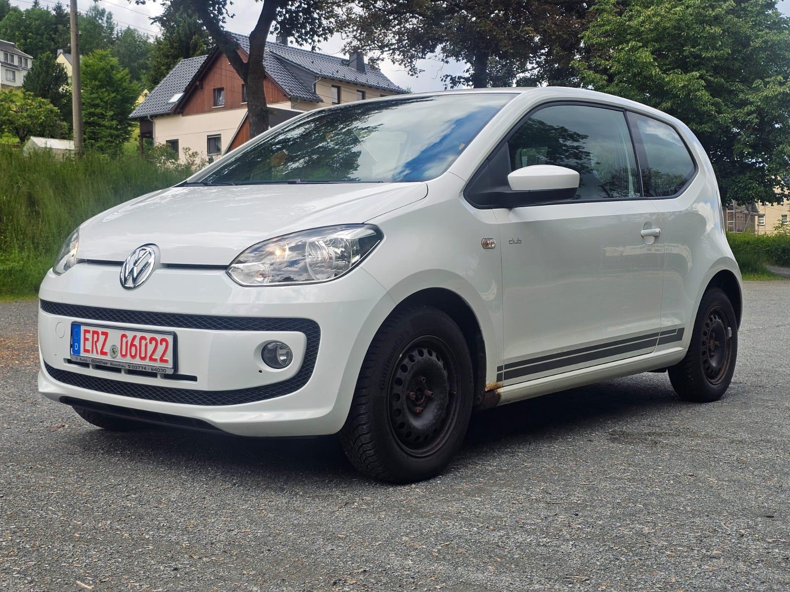 Volkswagen up! 1.0 44kW club up! 1.Hand S-Heft VW SHZ
