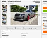 Bentley Continental Supersports  ISR 100Stück - Bentley Continental Supersports Gebrauchtwagen