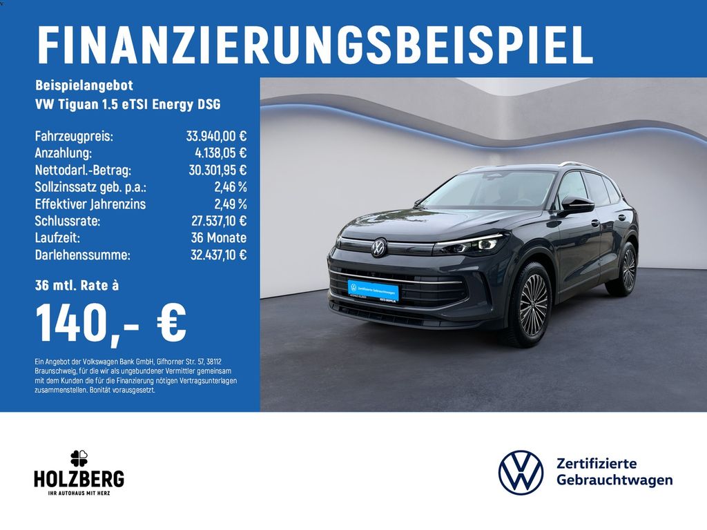 Tiguan 1.5 eTSI Energy DSG IQLight+AreaView+AHK
