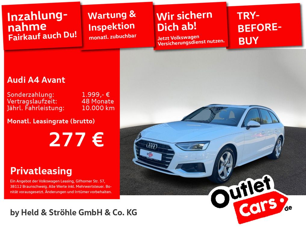 Audi A4 Avant advanced 40 TDI qu AHK NAVI PANO SOUND