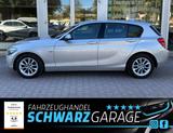 BMW 116 i 5-trg.*WENIG-KM*SHZ*TEIL-LEDER*PDC* - silberne BMW 1er Reihe