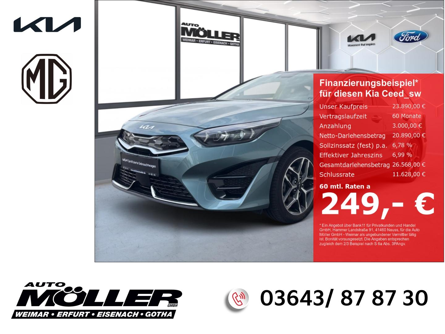 Kia Ceed_sw 1.6T PHEV Platinum Glasdach ParkAssist e