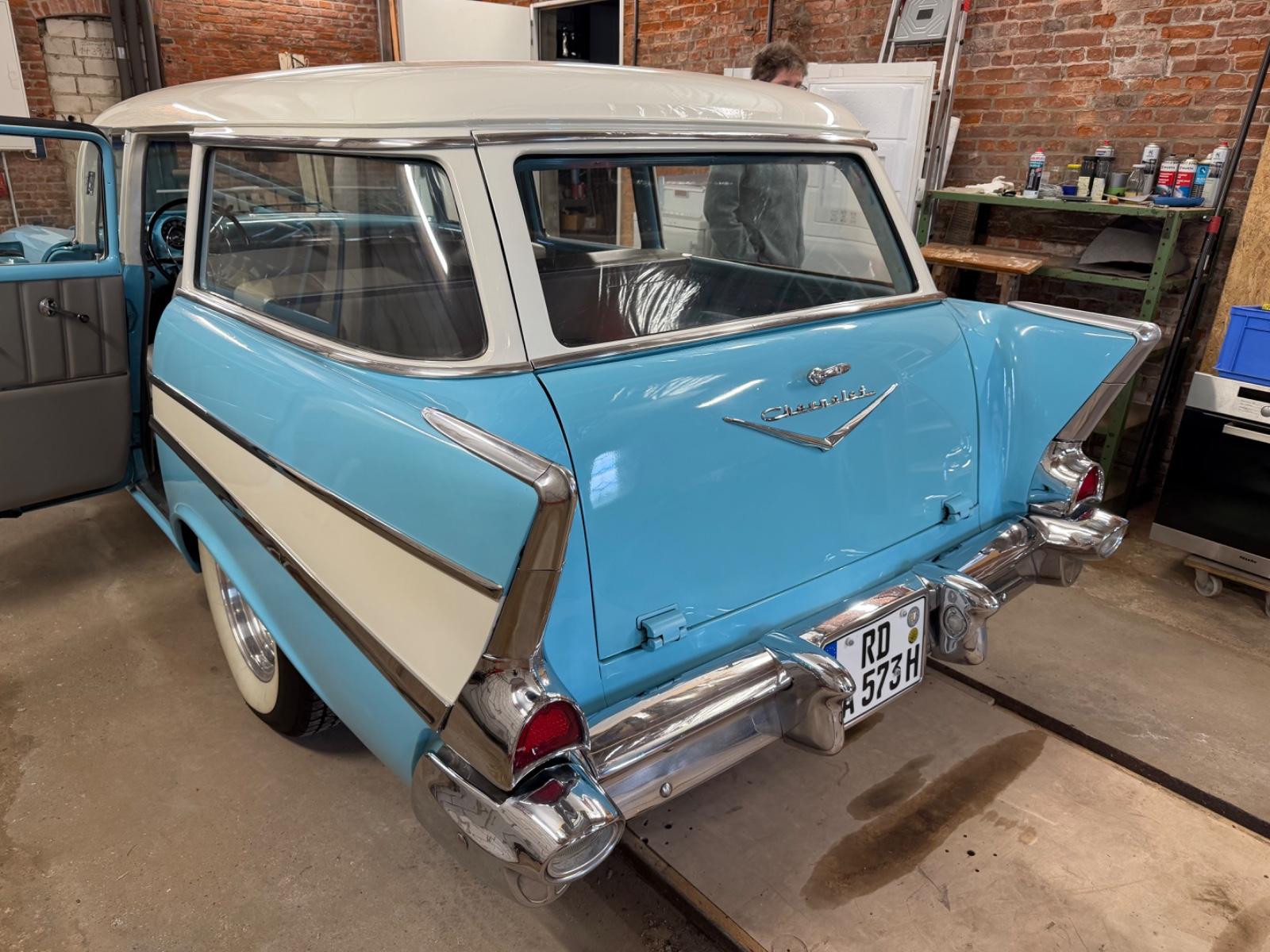 Chevrolet Chevy Bel Air Station Wagon 1957 5,7 ltr V8