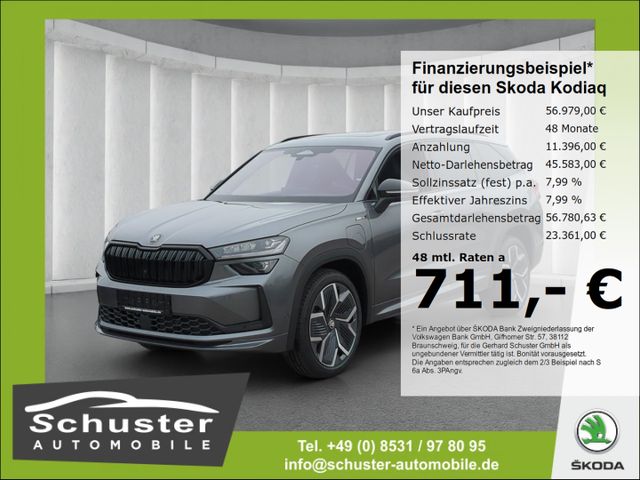 Skoda Kodiaq iV Hybrid SPORTLINE*AHK Panodach 360°Kam